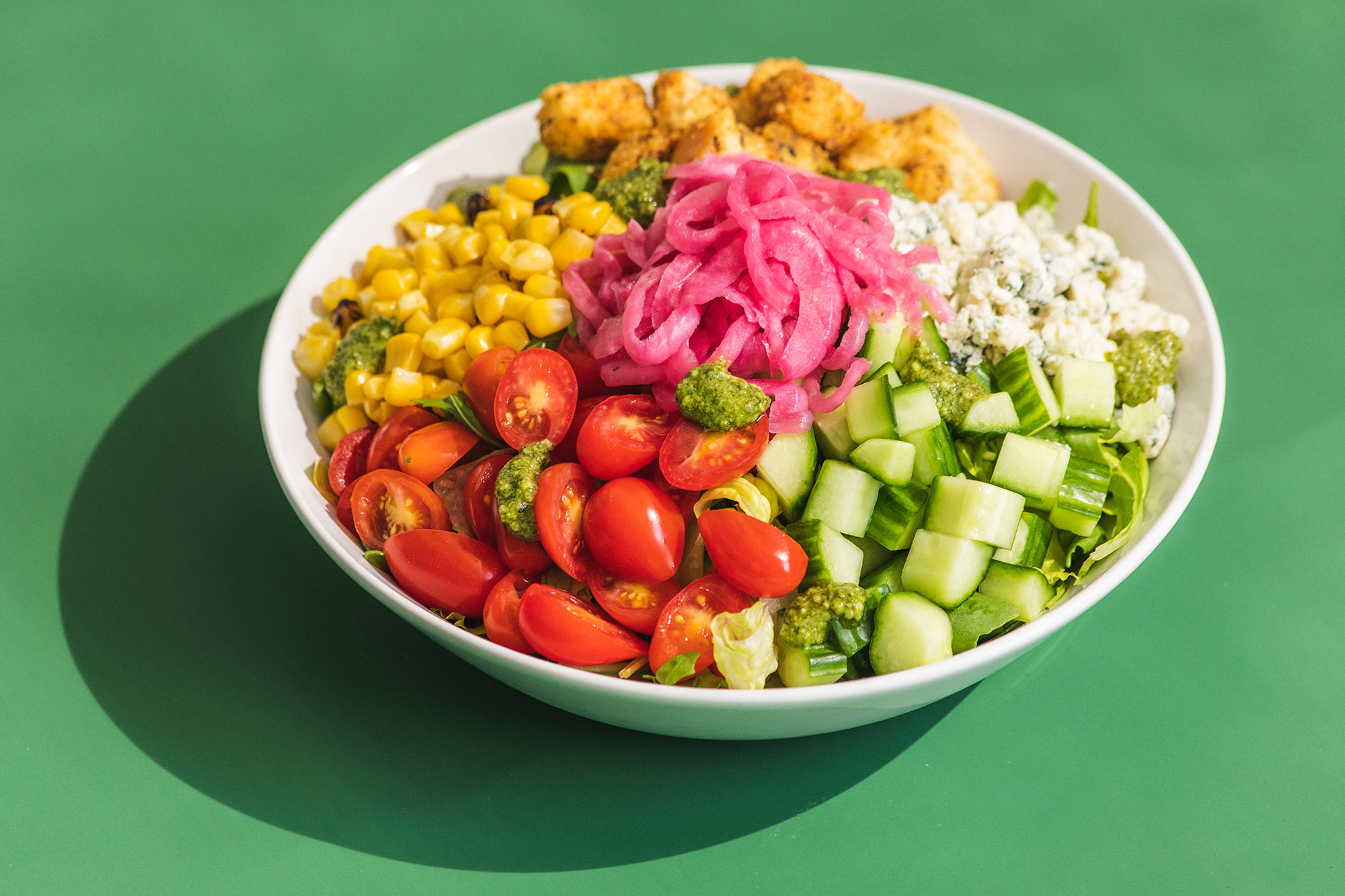 SEA Evergreens Plated Food (salad)