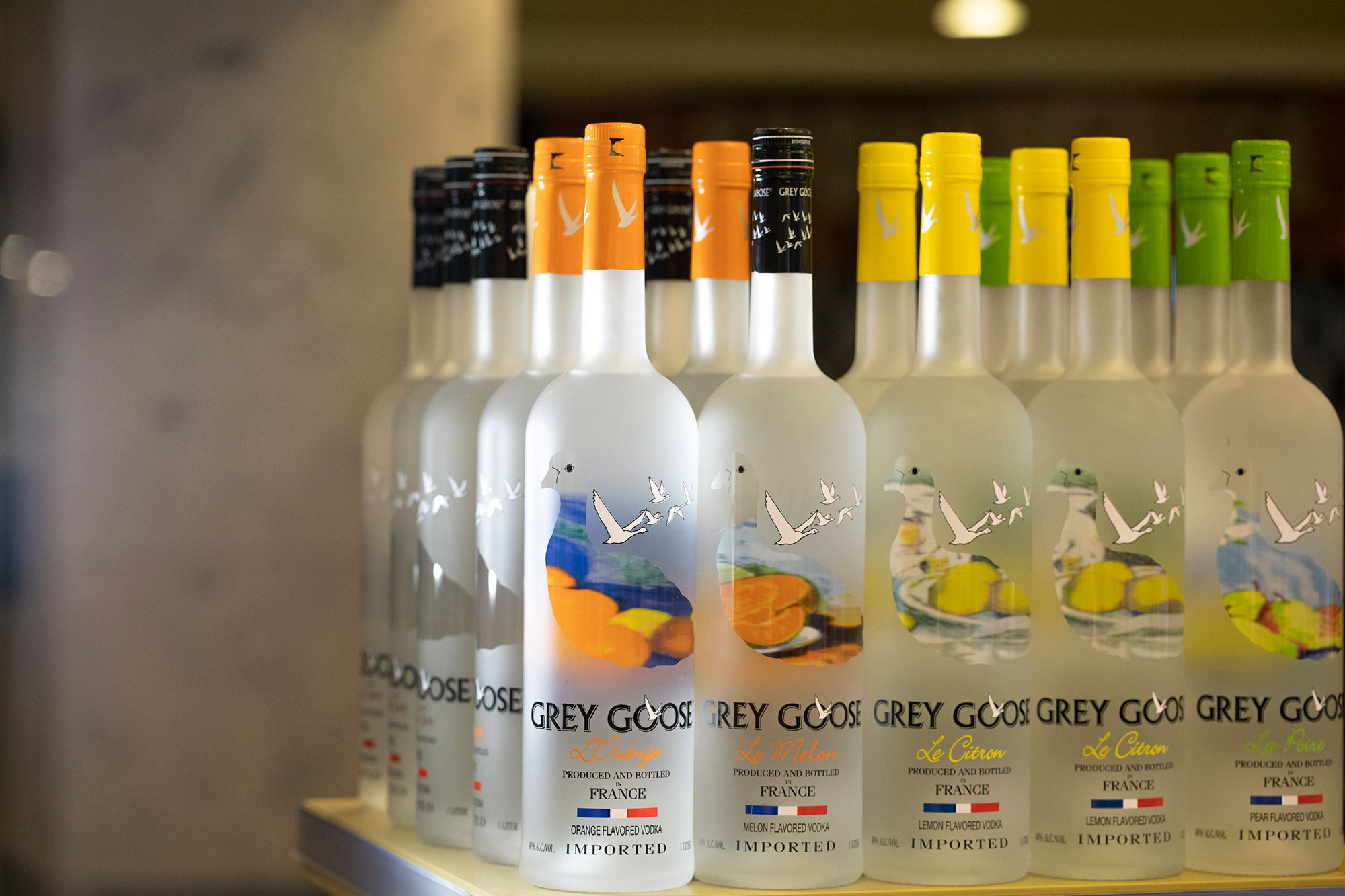 SEA Dufry Duty Free Grey Goose Vodka Liquor