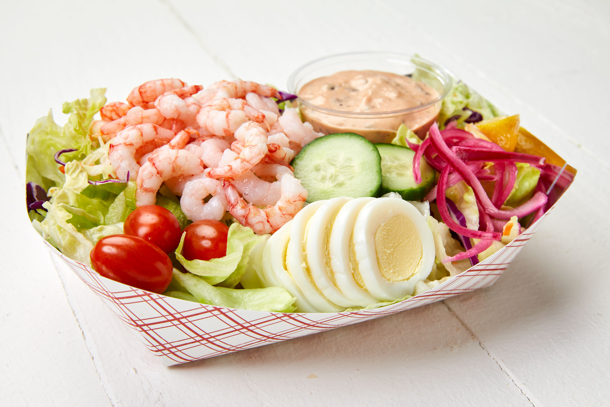 SEA Lucky Louie Fish Shack Salad