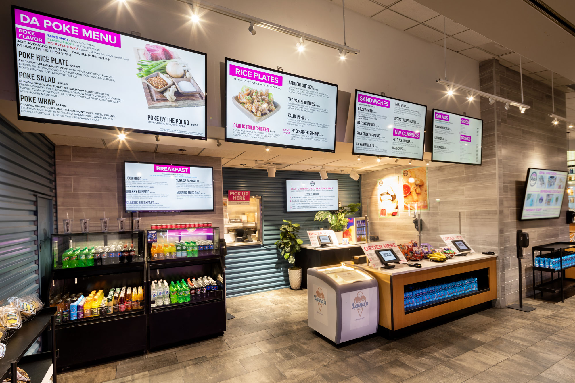 Poke to the Max To-Go Interior