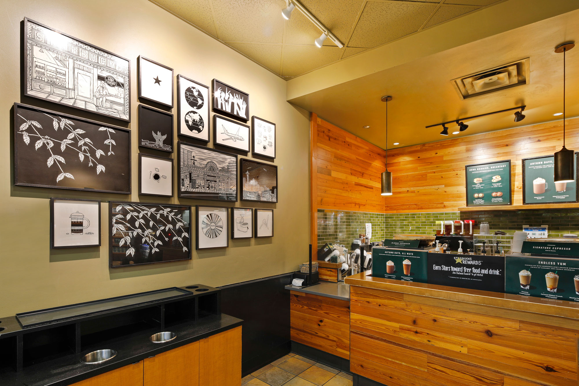 SEA Starbucks (A Gates) Interior