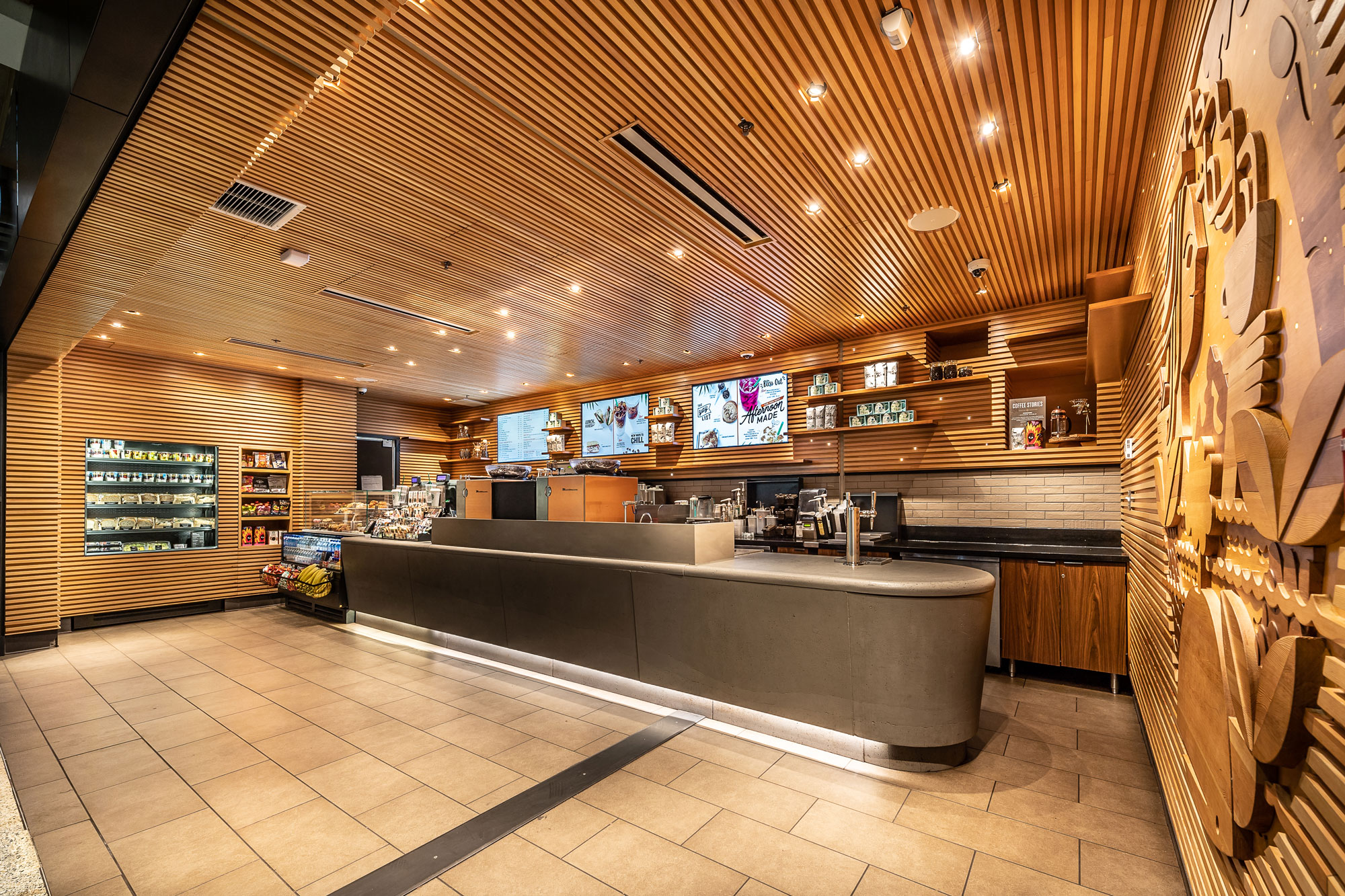 SEA Starbucks (C Gates) Interior