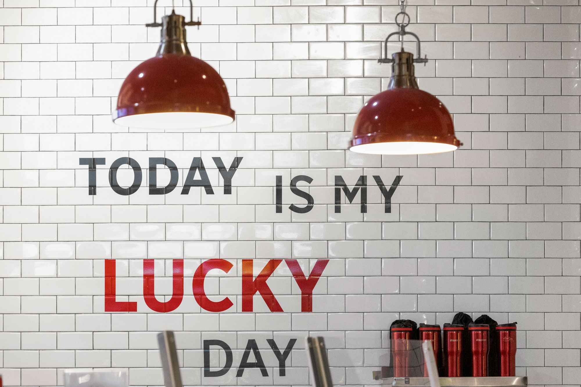 SEA Lucky Louie Fish Shack Today is My Lucky Day Wall Art