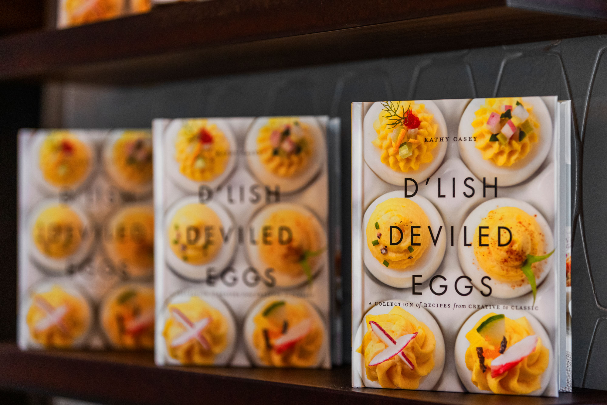 SEA Rel'Lish Burger Lounge D'Lish Deviled Eggs Books