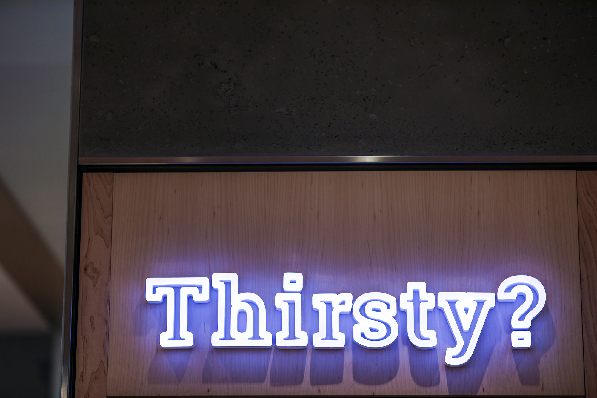 SEA Seattle Made Thirsty Neon Sign