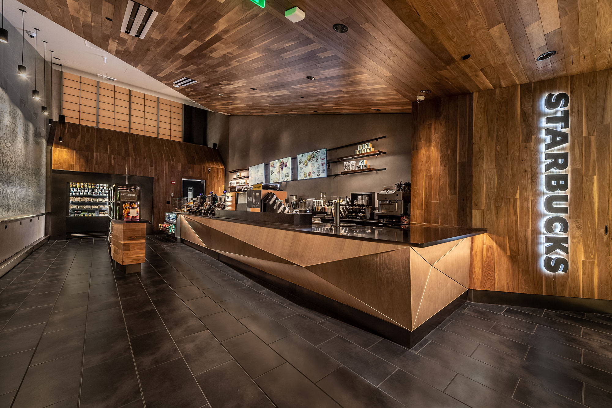 SEA Starbucks (B Gates) Interior