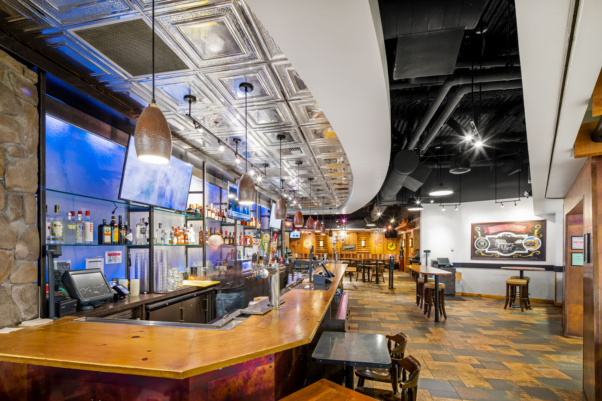SEA Stonehouse Cafe and Bar Interior