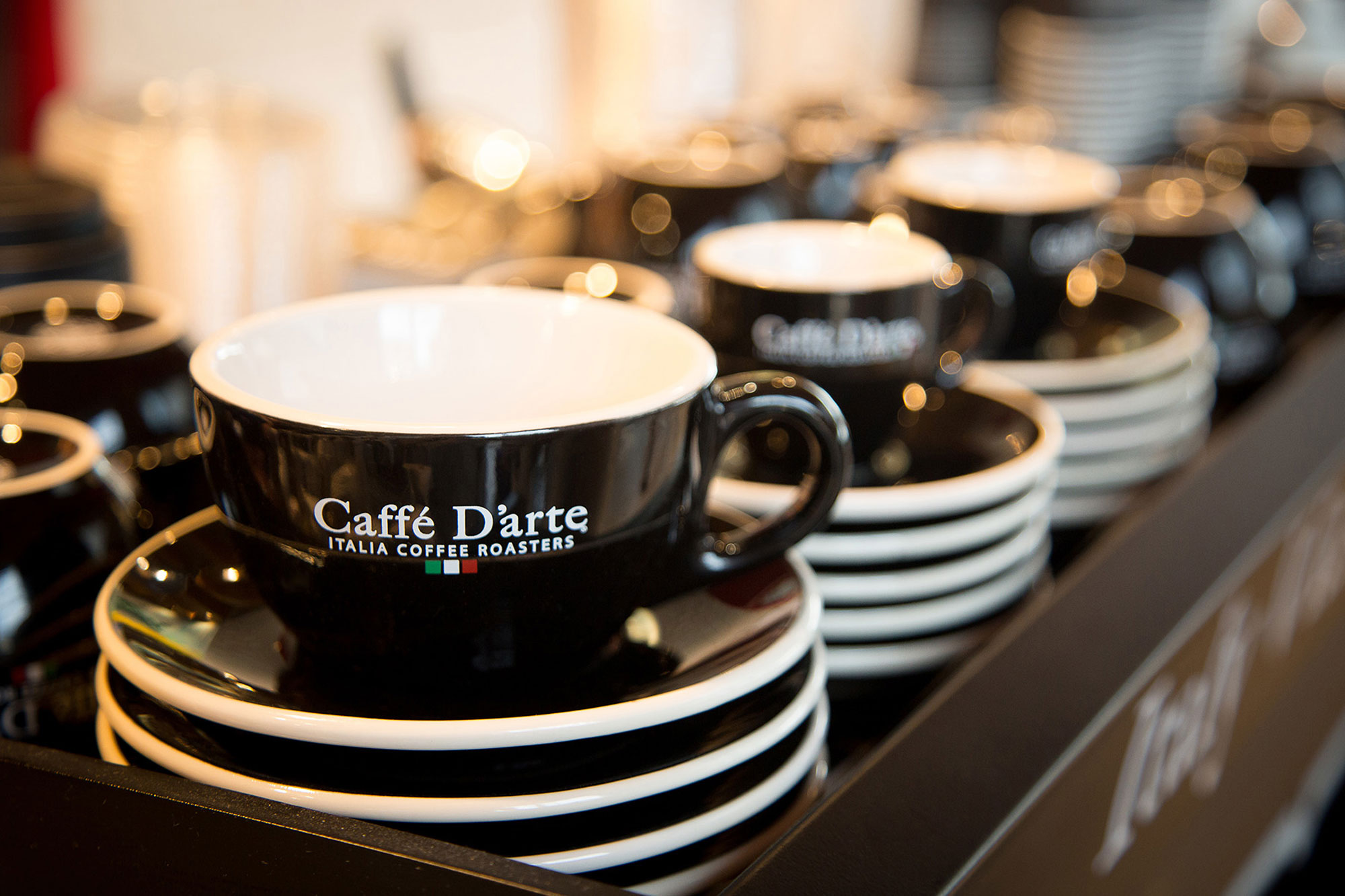 SEA Caffe D'arte Mugs and Saucers