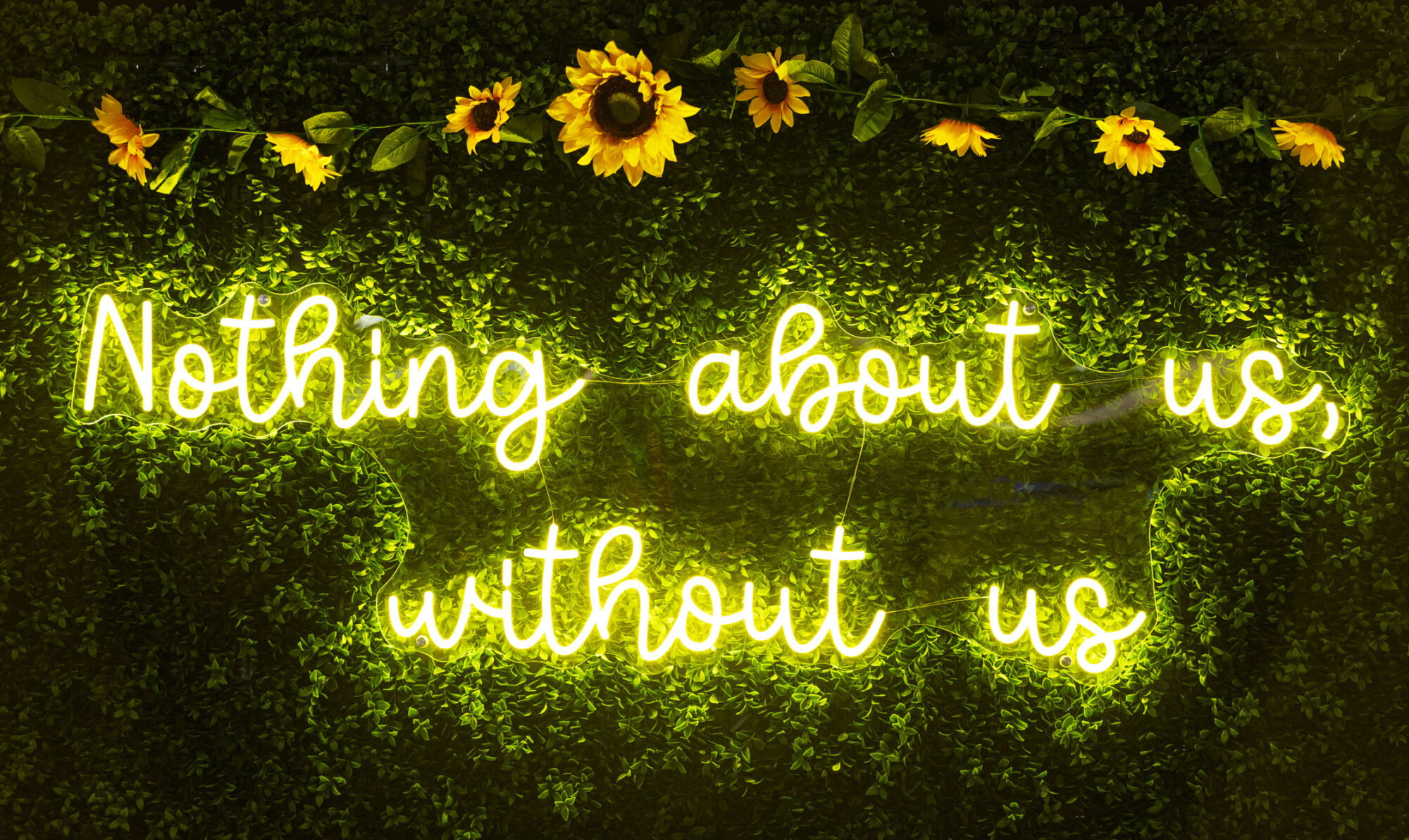 World Inclusion Day "Garden" Backdrop