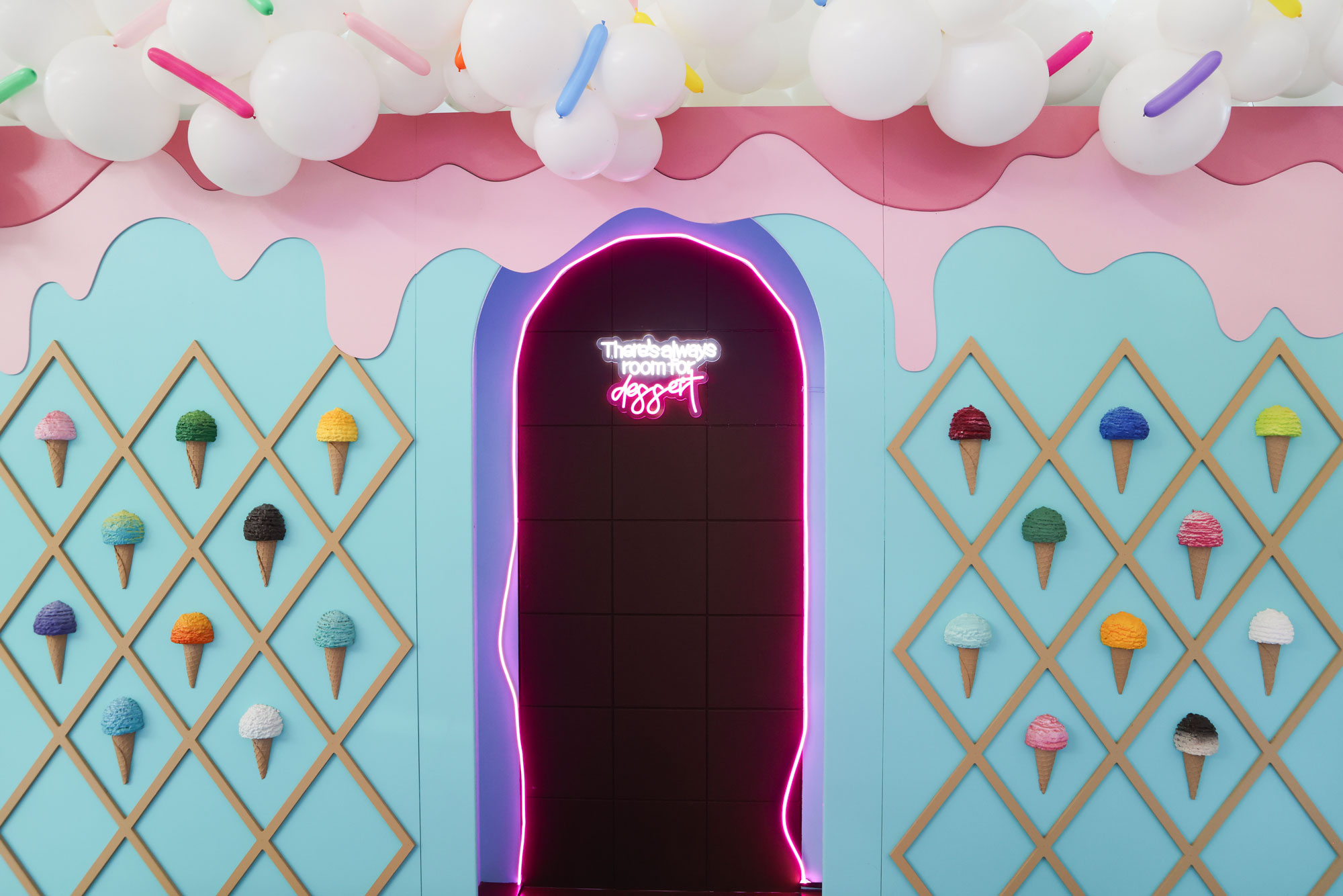 World Dessert Day Activation Backdrop