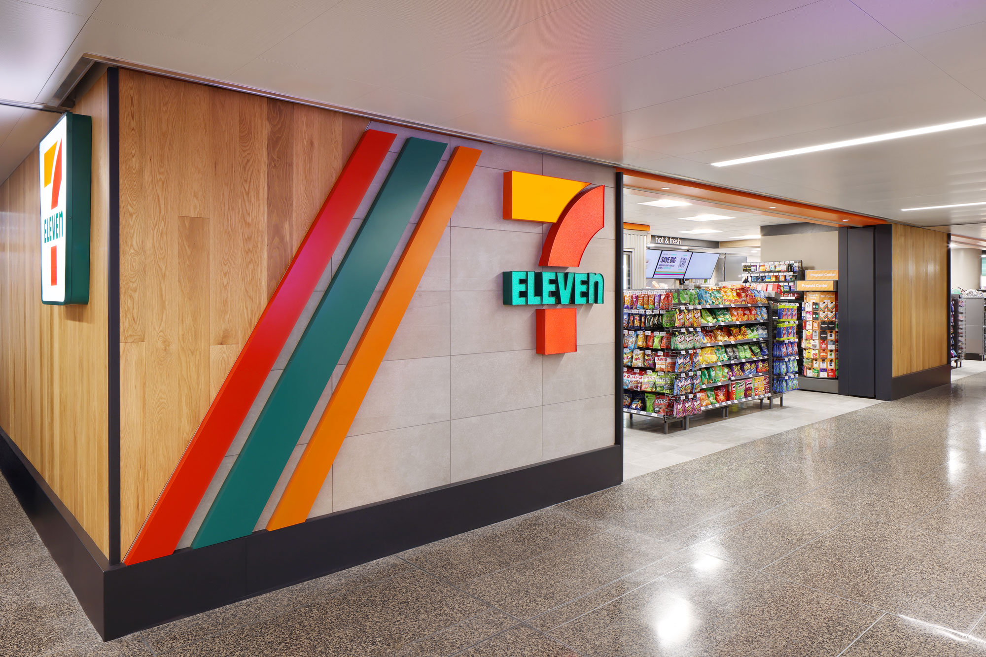 7-Eleven Exterior with signage