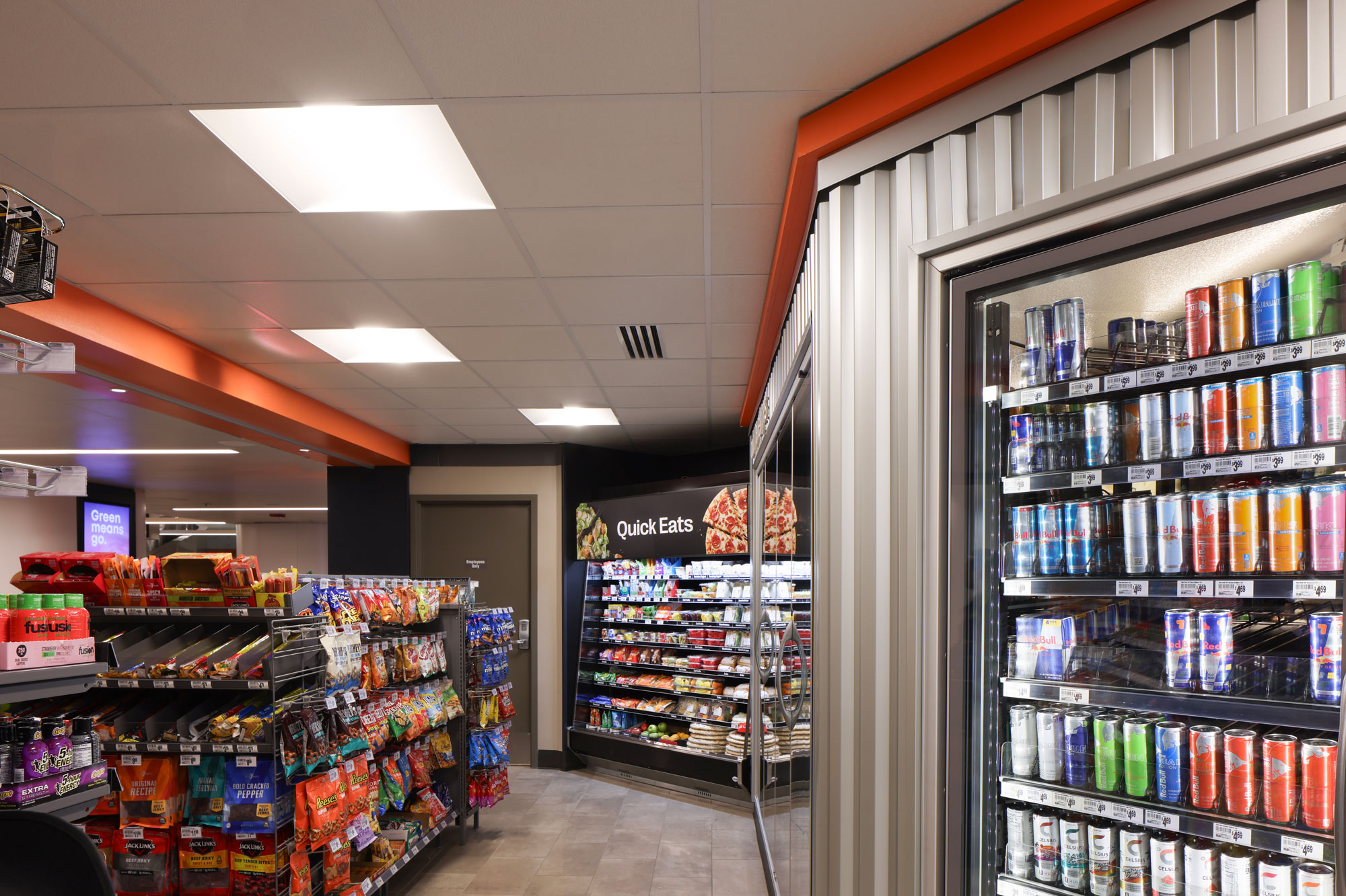 7-Eleven beverage, snacks, and quick eats