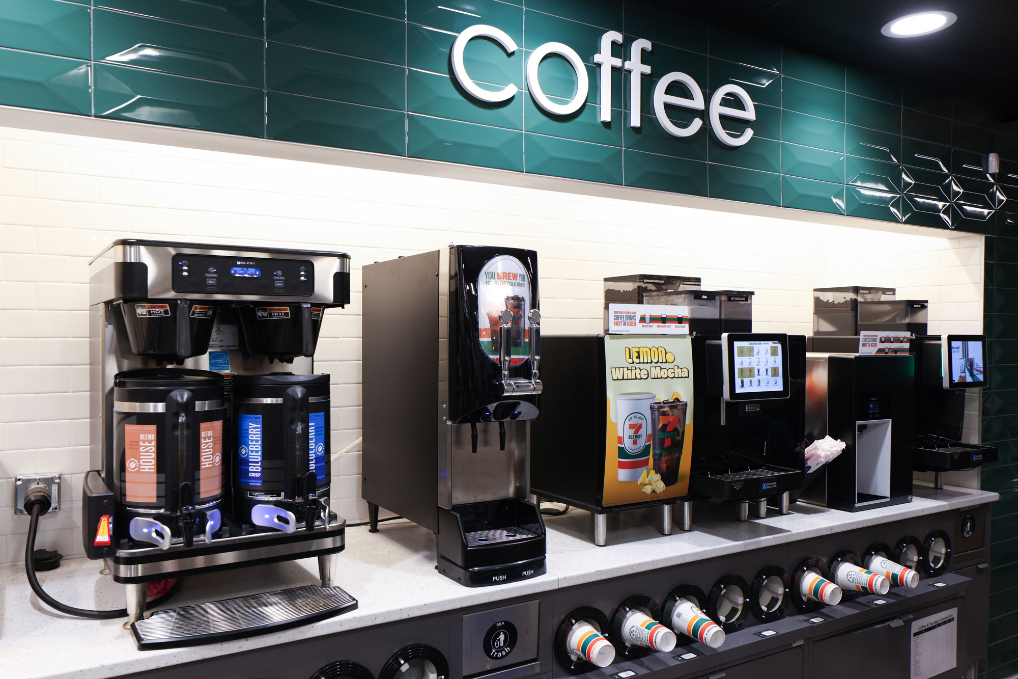 7-Eleven coffee counter