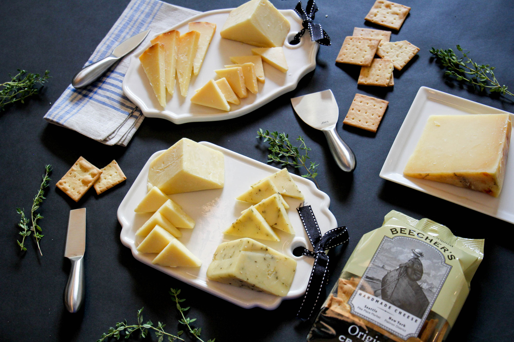 Beecher's cheese board