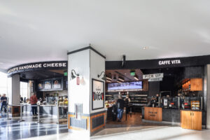 Caffe Vita and Beecher's Handmade Cheese exterior
