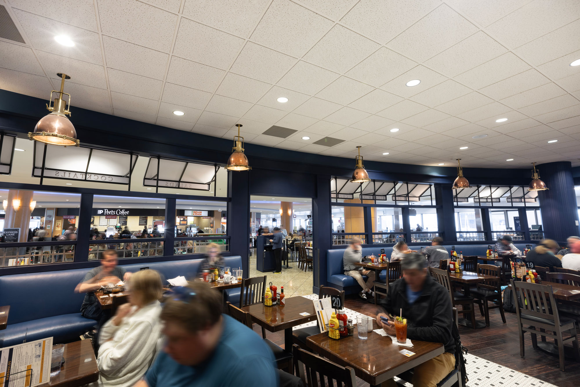 Smith Cove interior view facing Peet's Coffee