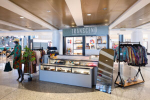 Transcend Clothing & Accessories kiosk